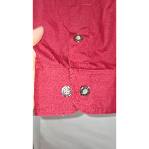 A Buffalo Country Men's Western Shirt Button Front Embellished Eagle XL - Picture 5 of 10